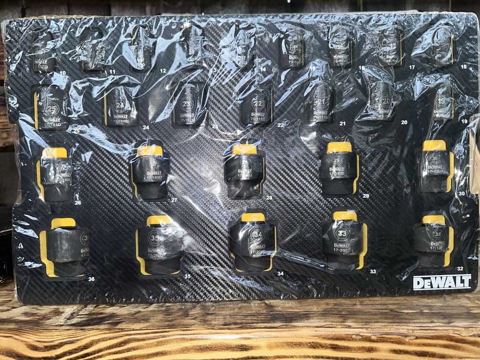 Набір ударних торцевих головок DeWALT DWMT45448