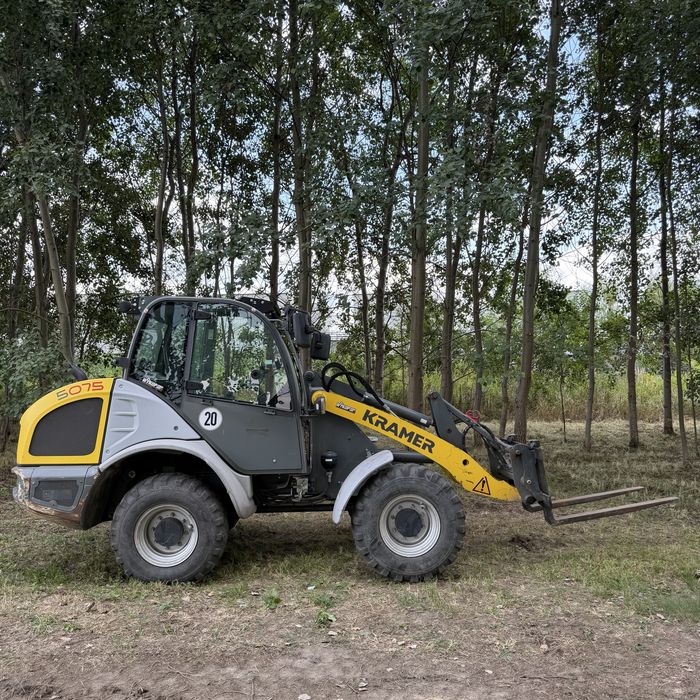 Ładowarka KRAMER 5065 | 2021 ROK | 2697 MTH | 1 WŁAŚCICIEL | ŁYŻKA + WIDŁY
