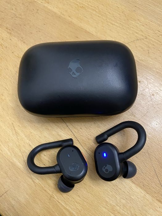 Słuchawki dokanałowe SKULLCANDY Push Active Czarno-pomarańczowy