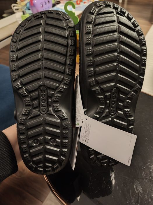 Crocs klapki z futerkiem idealne 41 42  m8 w10