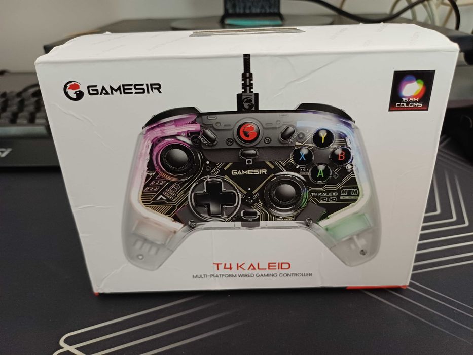 Controle com fio para PC/Android/Switch Gamesir T4 Kaleid