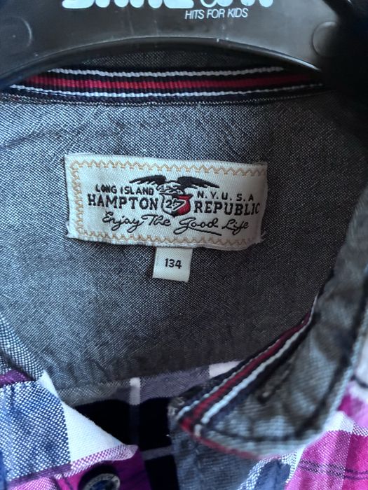 Koszula w kratkę 134 Hampton Republic