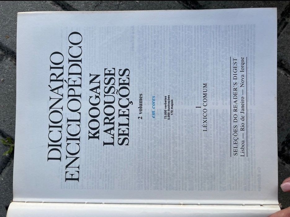 Dicionário Enciclopédico Koogan Larousse Seleções3 Volume3ª Edição1980