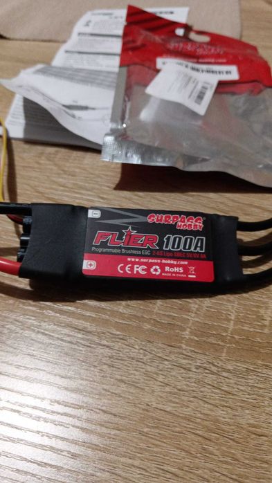 Surpass Hobby Flier 32 Bits 100A Sbec 2 6s De 5V/6V E 8A
