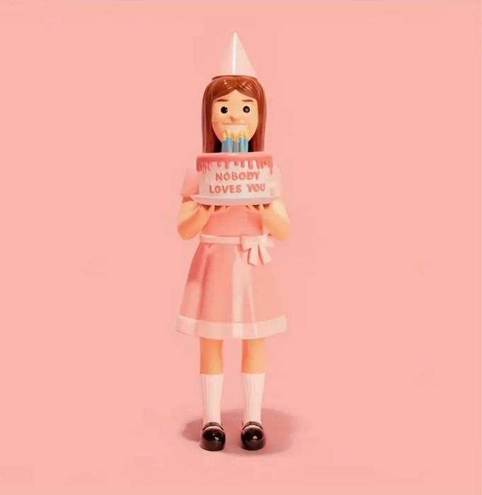Figurka Joan Cornella Zonzo Nobody loves you komedia dark humor