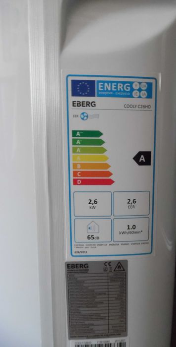 Klimatyzator przenośny COOLY C26HD EBERG