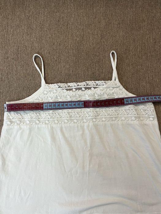 Conjunto blusa e top branco | Zara Girls (9/10 anos)