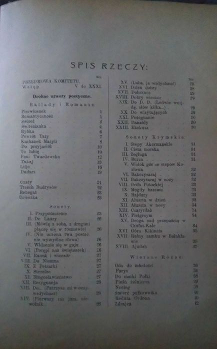 Dzieła poetyckie - Adam Mickiewicz 1932 r.