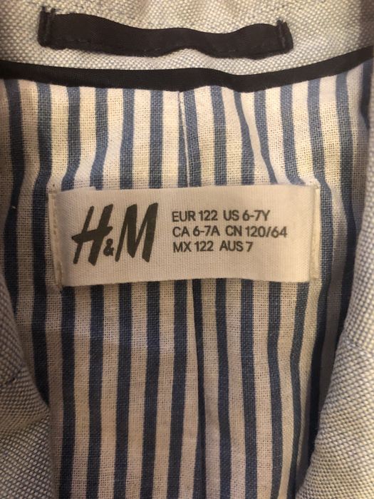 Пиджак для хлопчика, H&M, 6-7 років, 122 см