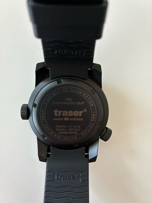 Zegarek Traser P68 Pathfinder GMT, jak nowy, gwarancja