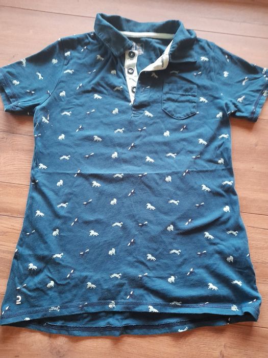 Koszulka polo do jazdy konnej 151-160