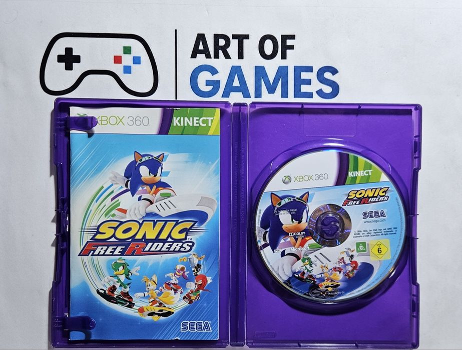 Gra Sonic Free Riders Xbox 360 Kinect