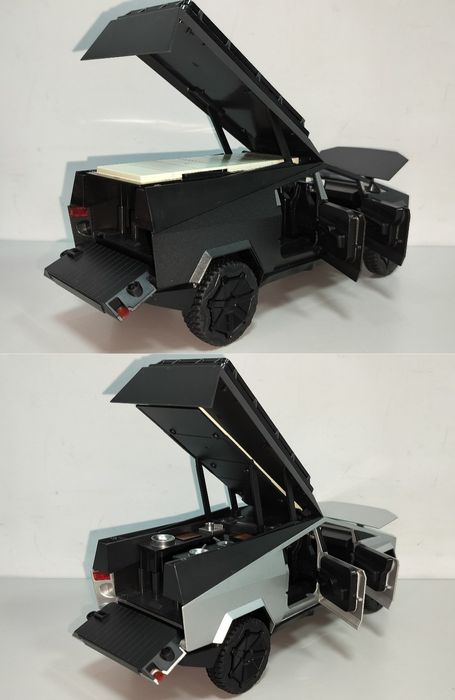 Tesla Cybertruck модель 1:24 АвтоЕксперт XHD Метал звук Свет