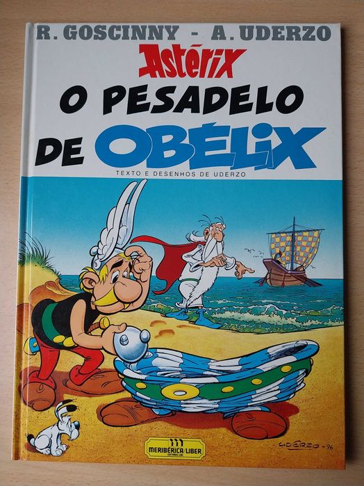 Asterix - Obelix - Livros BD – O Pesadelo De OBELIX (1996)