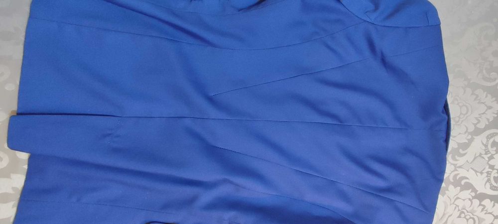 Blazer Bershka azul