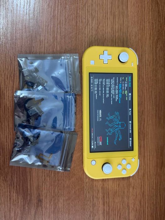 Nintendo Switch Lite cfw chip picofly rp2040 atmoshpere przeróbka