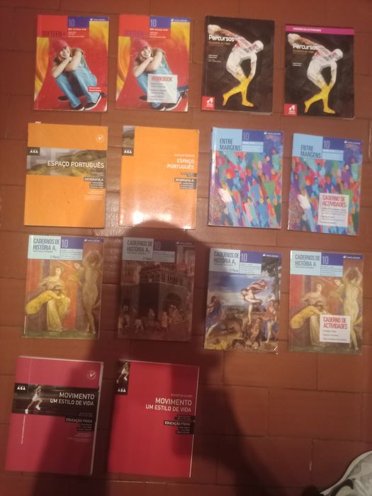 Livros escolares 10º ano 5€/cada