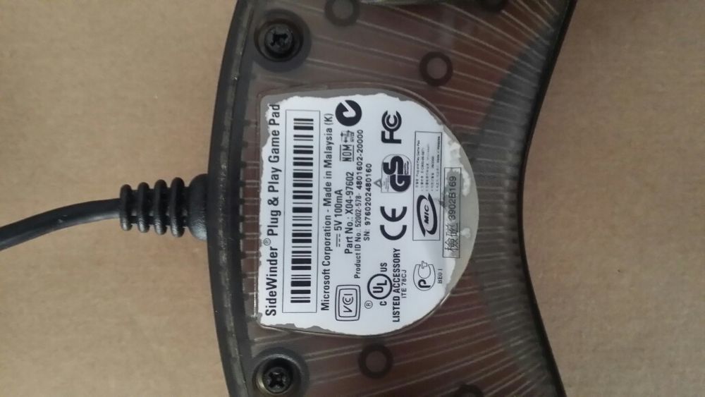 Microsoft Sidewinder Joystick64741153429122121
