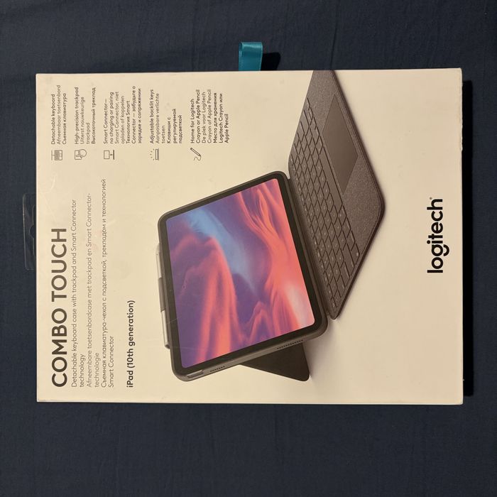 Etui Logitech Combo Touch do iPad 10. / 11. Gen (A16) stan BDB, PL