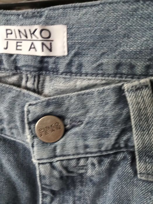 Pinko dżinsy 29 nowe hafty pinko jeans medusa