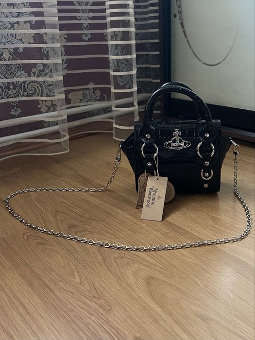 Сумка Vivienne Westwood Betty Mini чорна вівʼєн вествуд juicy couture