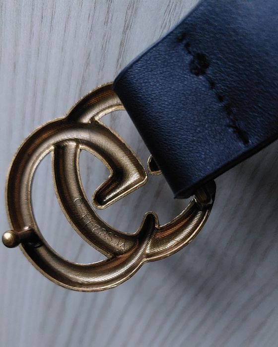 Pasek czarny eko skóra jak nowy