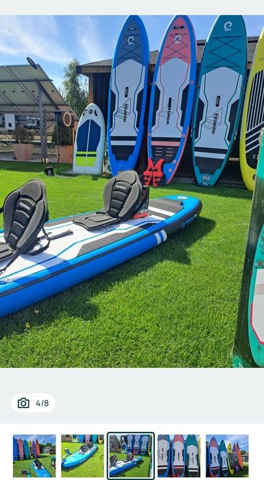 SUP deska pompowana EVERYMILE 320cm x81x15 190kg Nowe z osprzętem