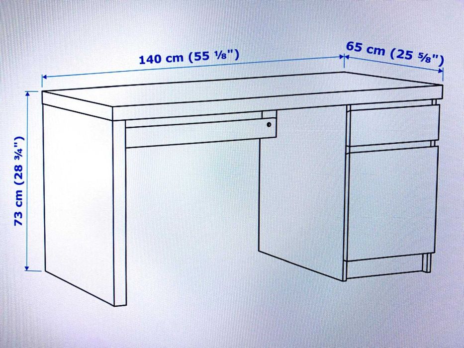 Secretária IKEA MALM