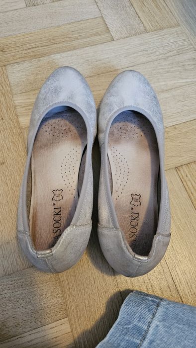 Baleriny Lasocki  na platformie roz 40