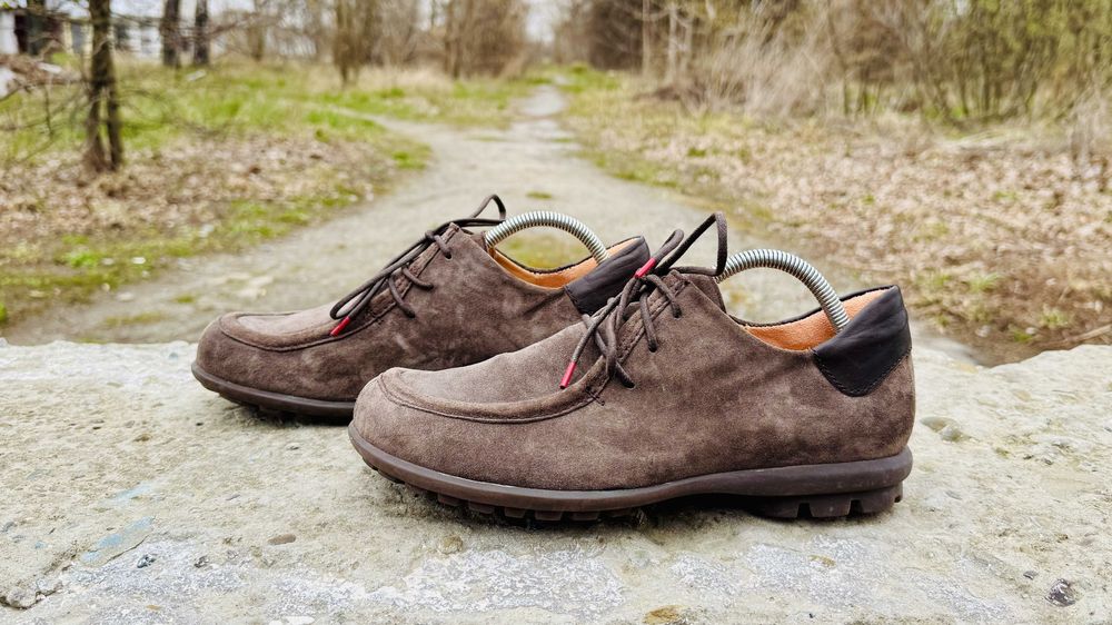 Чоловічі замшеві мокасіни, туфлі Think! Cuir Kong Derby