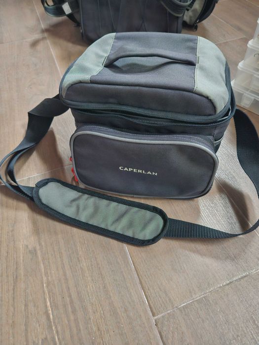 Mochila + Bolsa de pesca