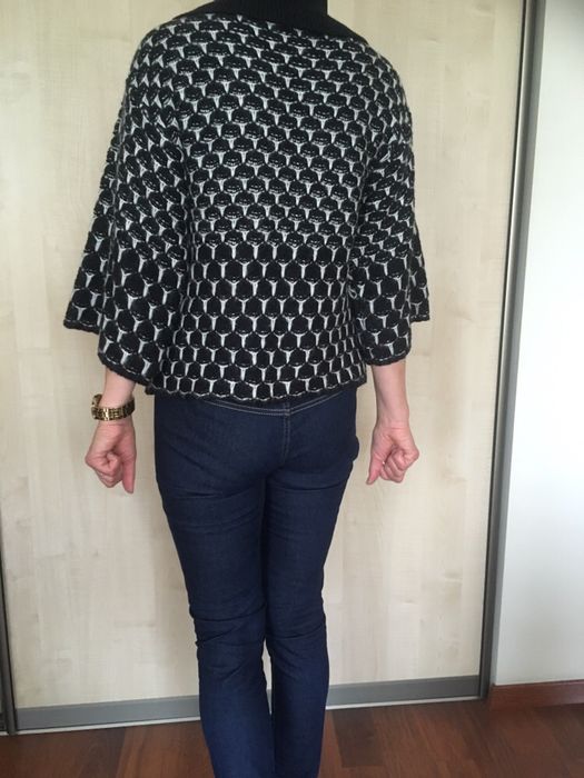 Nowy sweter benetton m/l alpaka wełna