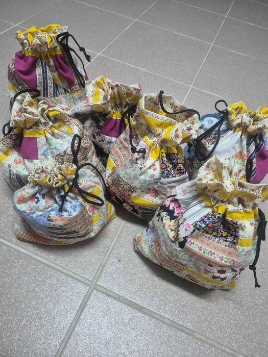 Taleigos/sacos de pano tradicional