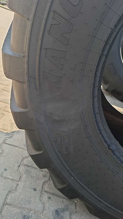 2x Opona używana rolnicza 600/55R26.5 ALLIANCE FLOTATION 1000zł(szt.) W3819