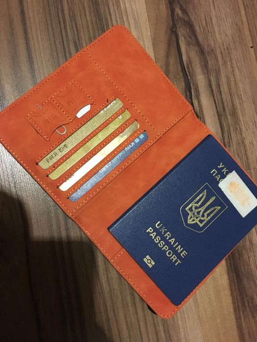 Обложка на паспорт чехол  travel wallet для путешественников