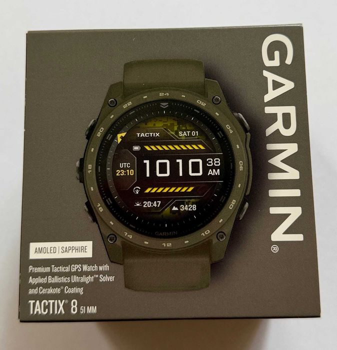 Garmin Tactix 8 Cerakote Olive Drab BDB Gwarancja REZERWACJA