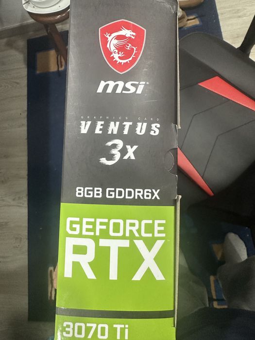 Placa gráfica MSI RTX 3070ti