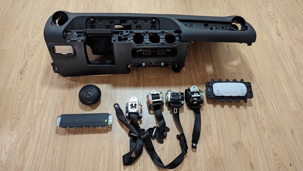 Conjunto Kit Airbags Tablier Mercedes Classe B W247 Original