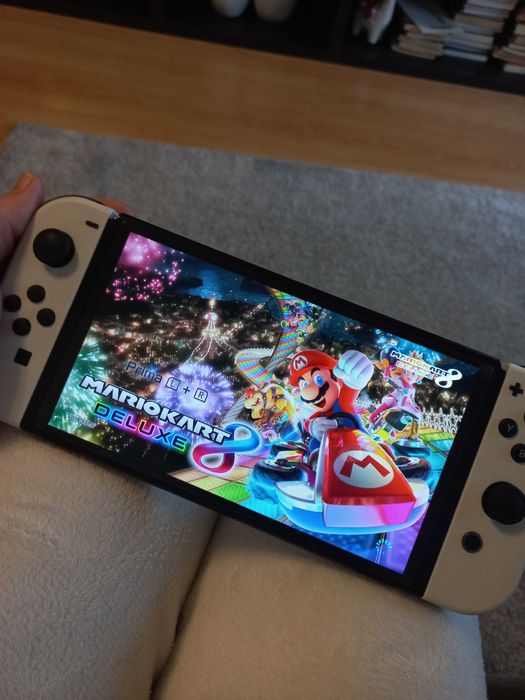 Nintendo switch oled/mala/jogo fisico Super Mario Jamboree