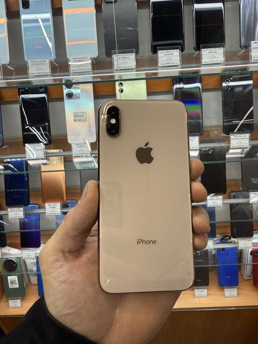 iPhone XS 64 Gb gold Neverlock  акб 98%