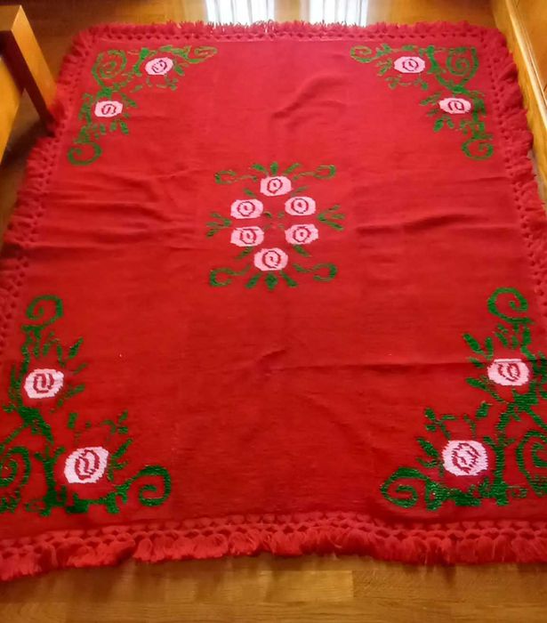 Colcha de Tear em Lã de ovelha