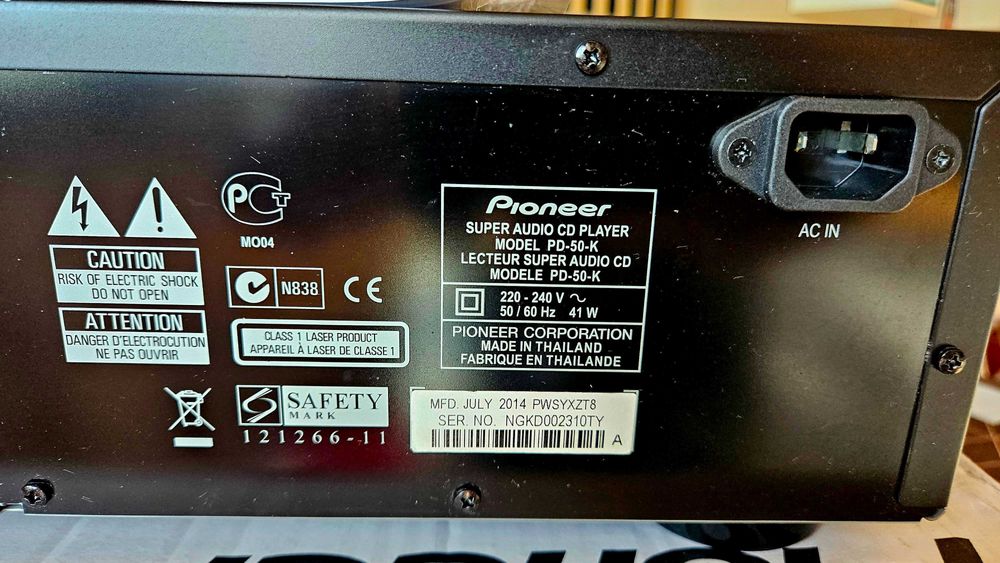 SACD Pioneer PD-50