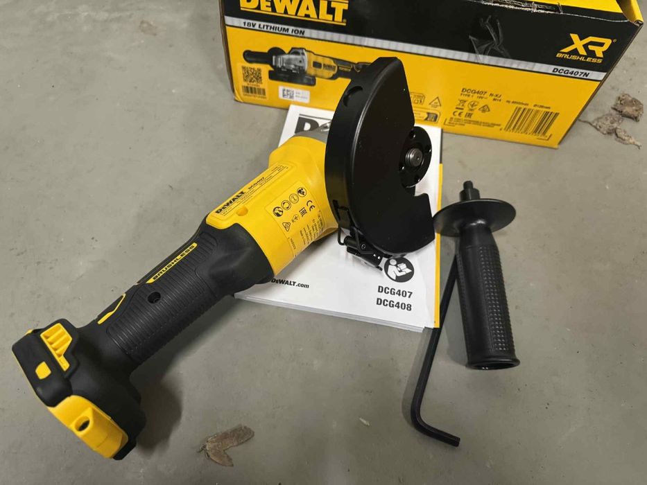 Szlifierka kątowa DeWalt DCG407 nowy model nówka