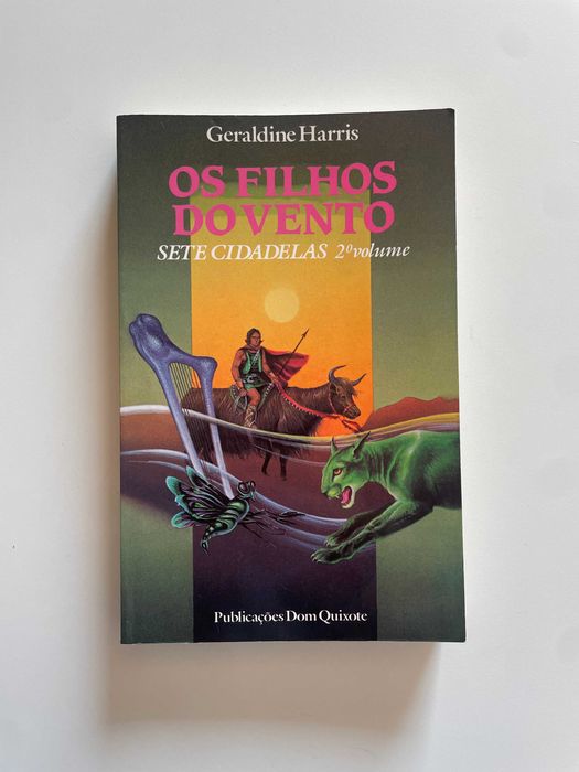 Geraldine Harris: Sete Cidadelas - Os Filhos do Vento [1985 1ª Edição]