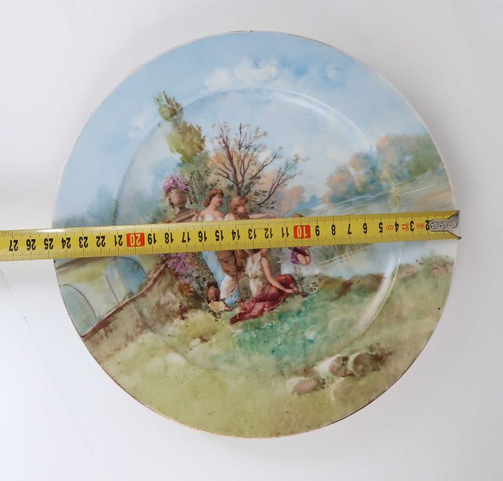 Prato porcelana Francesa Inicio Séc. XX - 25 cm