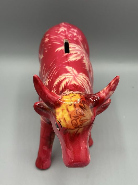 Skarbonka krowa czerwona