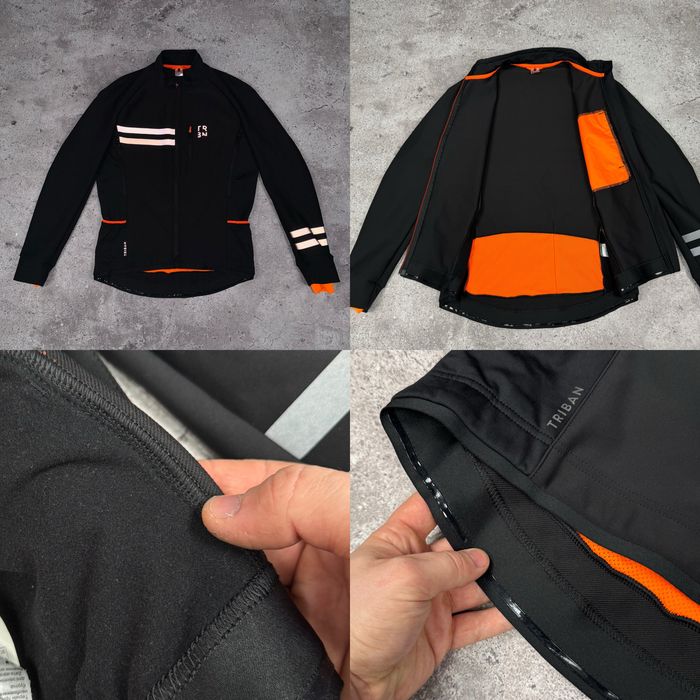 (Оформлено)Вело куртка  Decathlon Triban RC500 в L розмірі та новому с