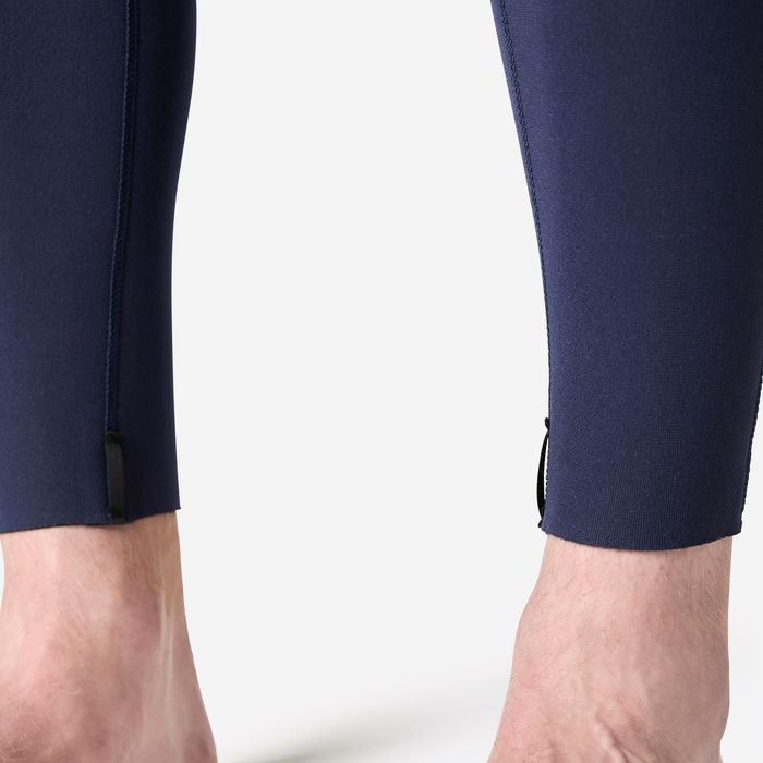 Fato de SURF Homem 500 Neopreno 3/2 mm Azul Caqui