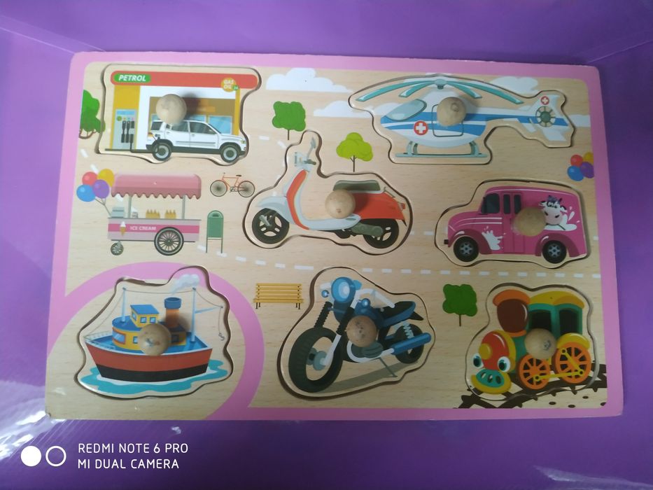 Пазлы деревянные, развивающие игрушки.