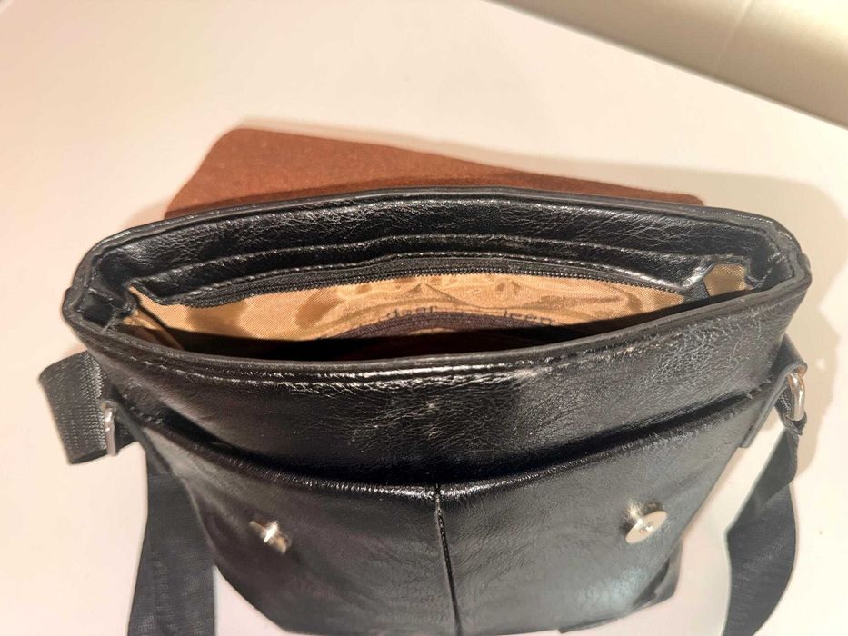 Bolsa de ombro Jeep Buluo preta - Nova